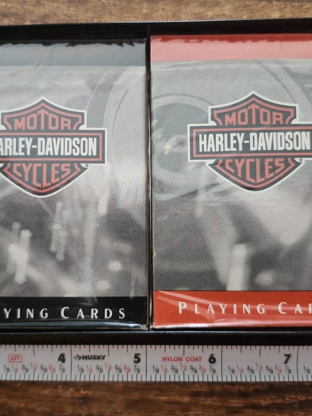 Harley-Davidson 1998 Playing Cards 2x Sealed Decks Collector Tin Vintage